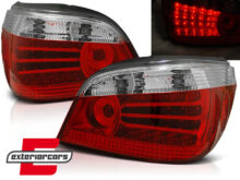 LED stražnja svjetla (crvena/kristal) / BMW serije 5 E60 (2003-03.2007) limuzina