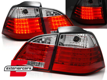 LED stražnja svjetla (crvena/kristal) / BMW serije 5 E61 (2004-03.2007) karavan