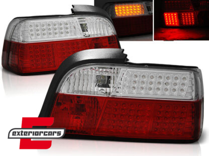 LED stražnja svjetla (crvena/kristal) / BMW serije 3 E36 Coupe Cabrio (1990-1999)