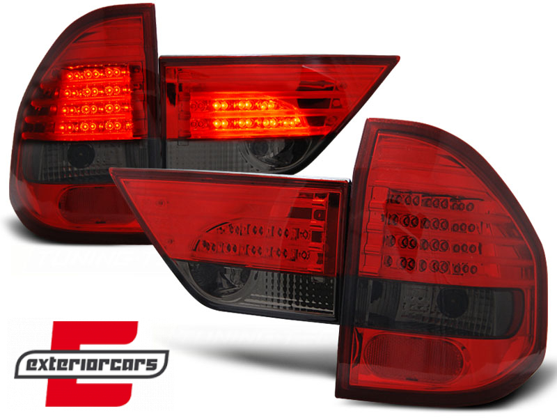 LED stražnja svjetla (crvena/smoke) / BMW X3 E83 (2004-08.2006) - Slika 2