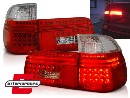 LED stražnja svjetla (crvena/kristal) / BMW serije 5 E39 (1997-08.2000) karavan