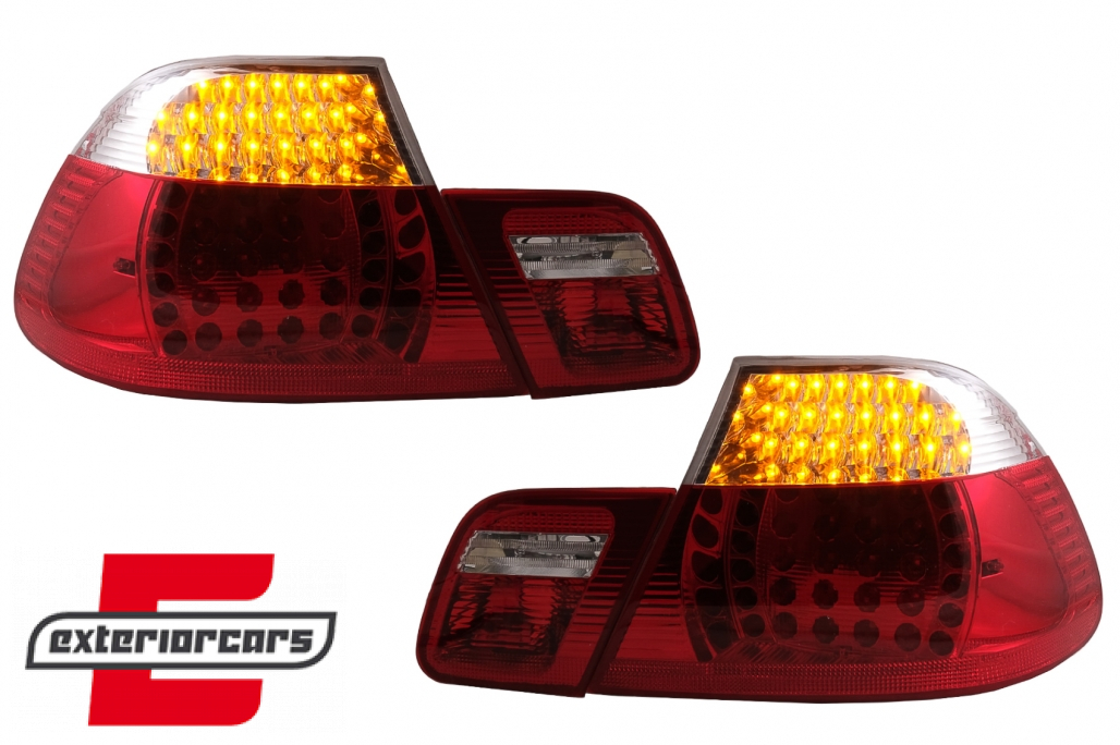 LED stražnja svjetla (crvena/kristal) / BMW serije 3 E46 Coupe (1999-03.2003) - Slika 2