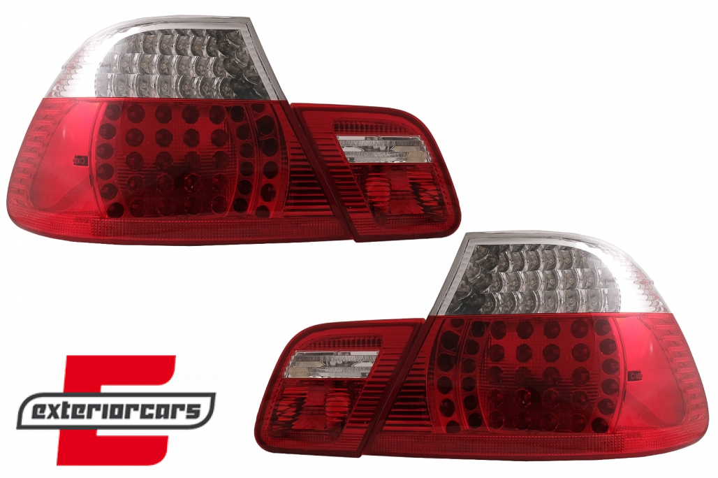 LED stražnja svjetla (crvena/kristal) / BMW serije 3 E46 Coupe (1999-03.2003) - Slika 12