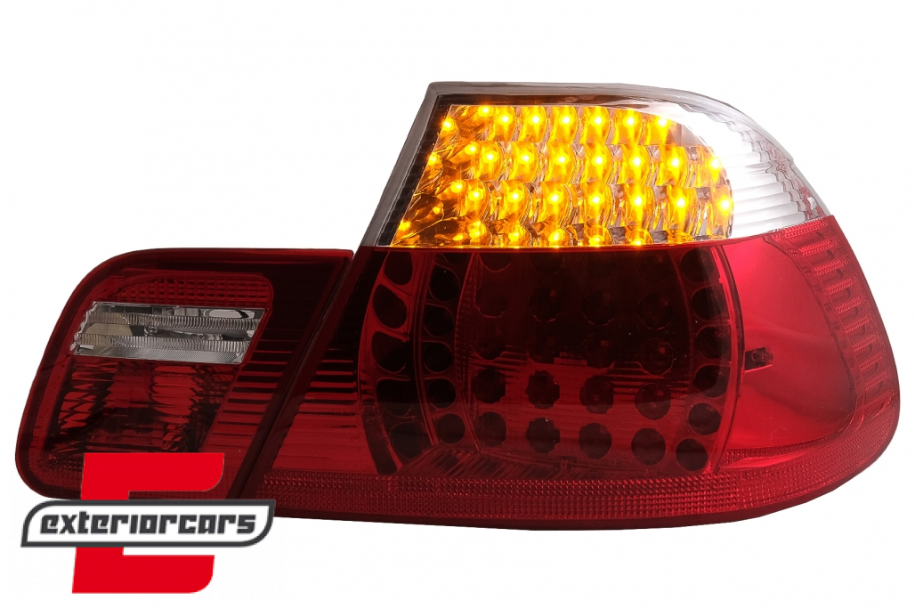 LED stražnja svjetla (crvena/kristal) / BMW serije 3 E46 Coupe (1999-03.2003) - Slika 3