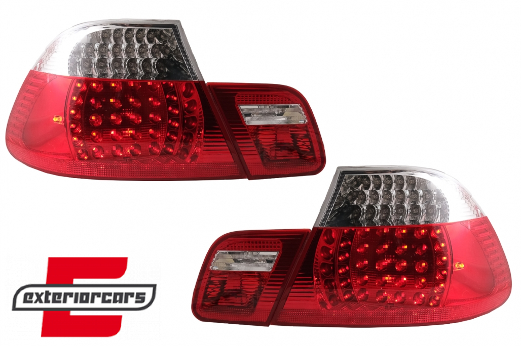 LED stražnja svjetla (crvena/kristal) / BMW serije 3 E46 Coupe (1999-03.2003) - Slika 6
