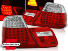 LED stražnja svjetla (crvena/kristal) / BMW serije 3 E46 Coupe (1999-03.2003)