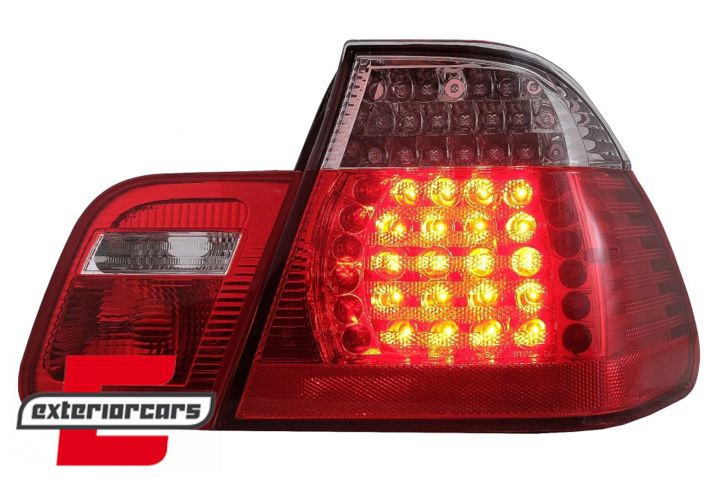 LED stražnja svjetla (crvena/kristal) / BMW serije 3 E46 limuzina (09.2001-2005) - Slika 3