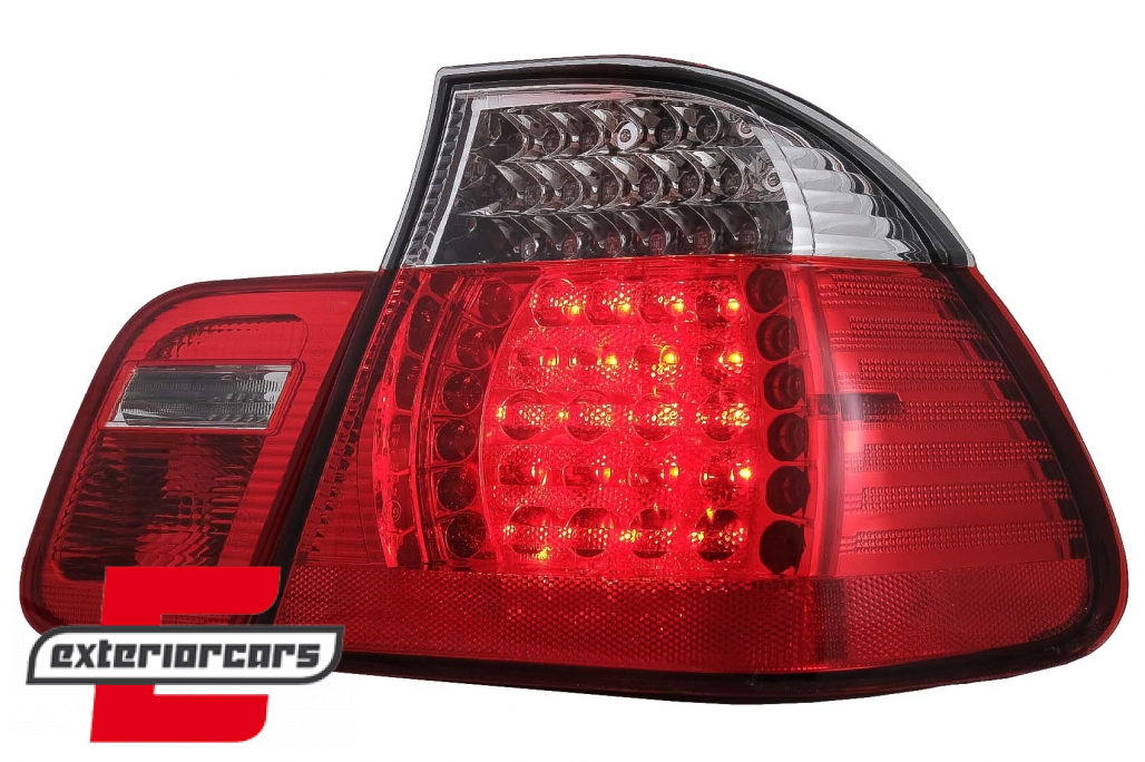 LED stražnja svjetla (crvena/kristal) / BMW serije 3 E46 limuzina (09.2001-2005) - Slika 4