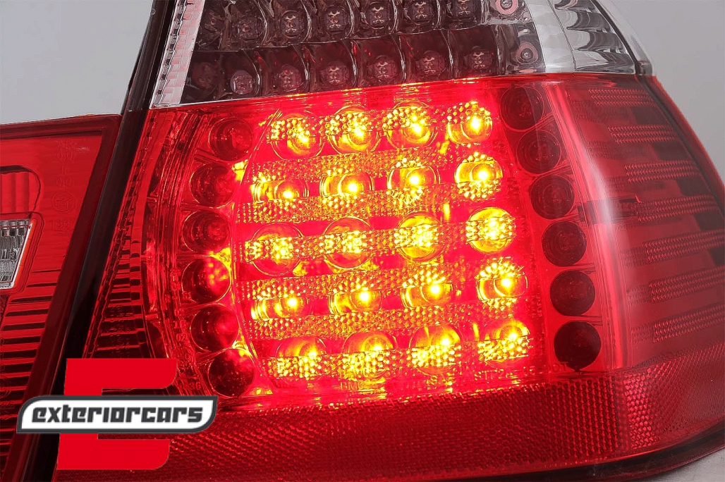 LED stražnja svjetla (crvena/kristal) / BMW serije 3 E46 limuzina (09.2001-2005) - Slika 5