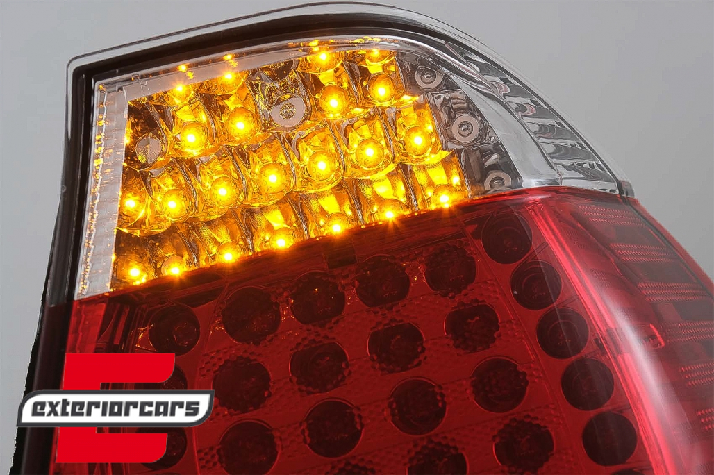 LED stražnja svjetla (crvena/kristal) / BMW serije 3 E46 limuzina (09.2001-2005) - Slika 7