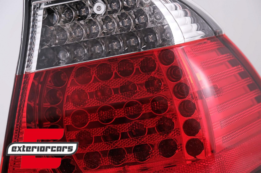 LED stražnja svjetla (crvena/kristal) / BMW serije 3 E46 limuzina (09.2001-2005) - Slika 10