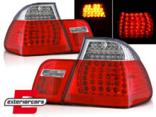 LED stražnja svjetla (crvena/kristal) / BMW serije 3 E46 limuzina (09.2001-2005)