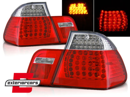 LED stražnja svjetla (crvena/kristal) / BMW serije 3 E46 limuzina (09.2001-2005)