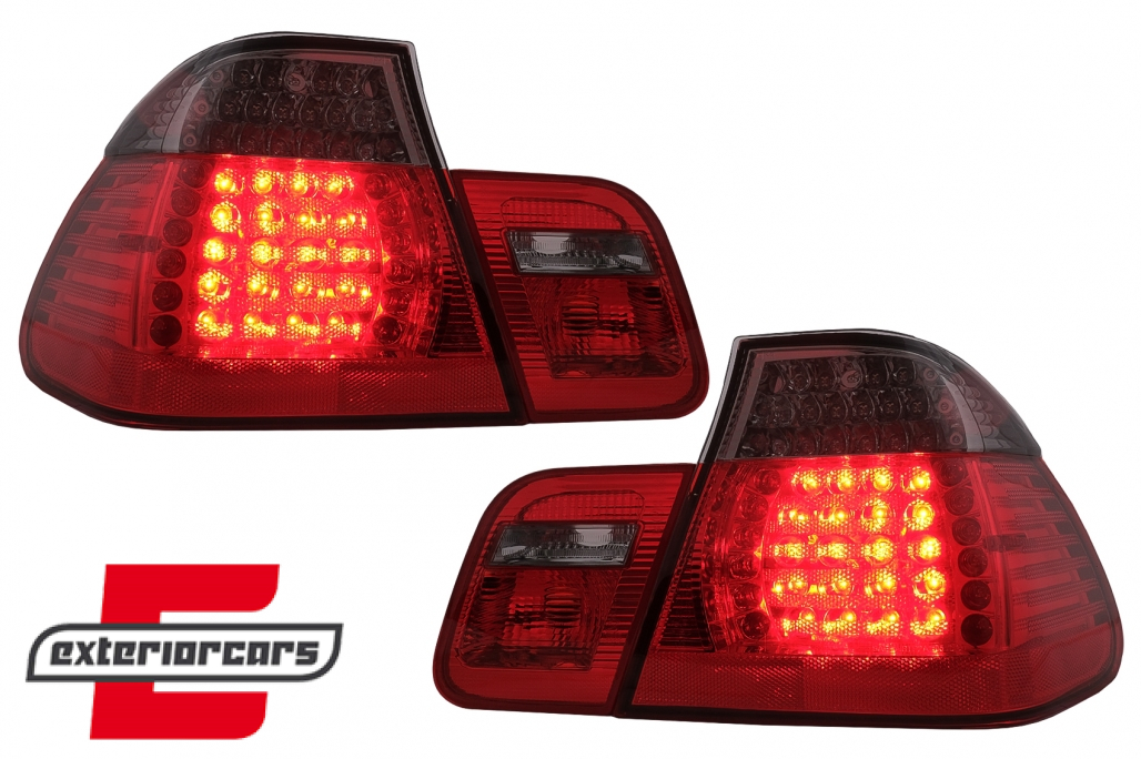 LED stražnja svjetla (crvena/smoke) / BMW serije 3 E46 limuzina (09.2001-2005) - Slika 2