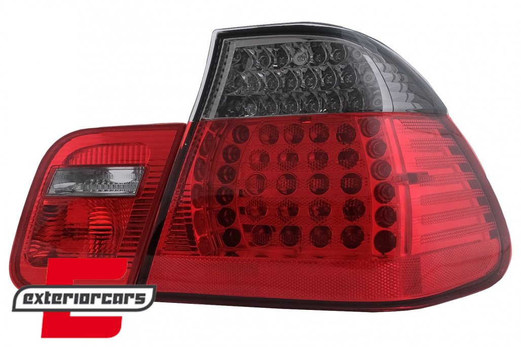 LED stražnja svjetla (crvena/smoke) / BMW serije 3 E46 limuzina (09.2001-2005) - Slika 11