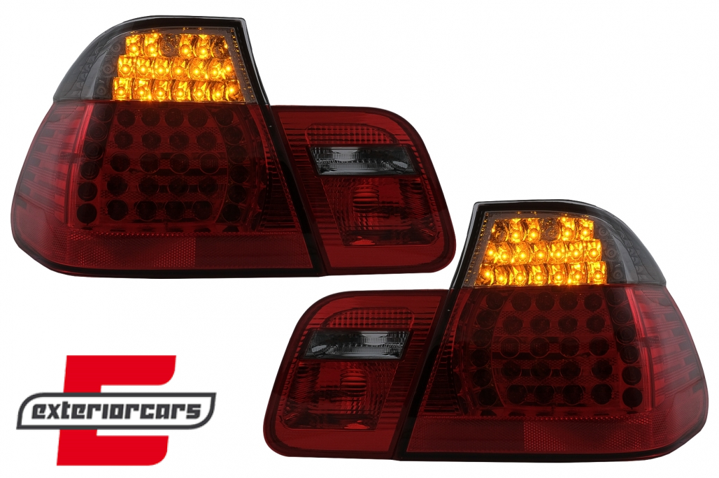 LED stražnja svjetla (crvena/smoke) / BMW serije 3 E46 limuzina (09.2001-2005) - Slika 6