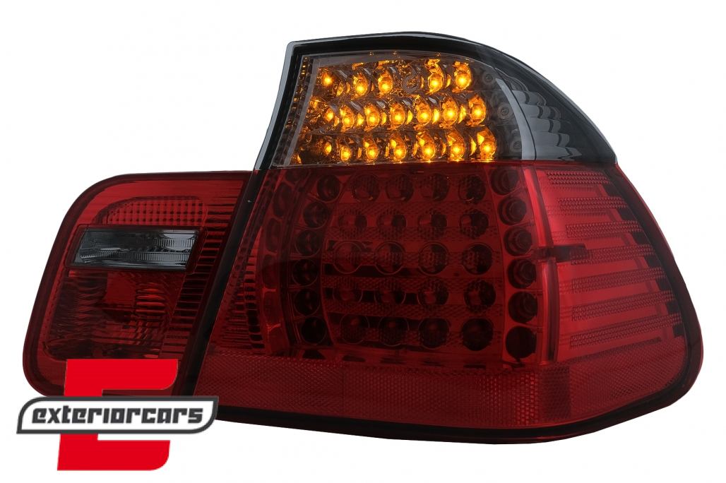 LED stražnja svjetla (crvena/smoke) / BMW serije 3 E46 limuzina (09.2001-2005) - Slika 7
