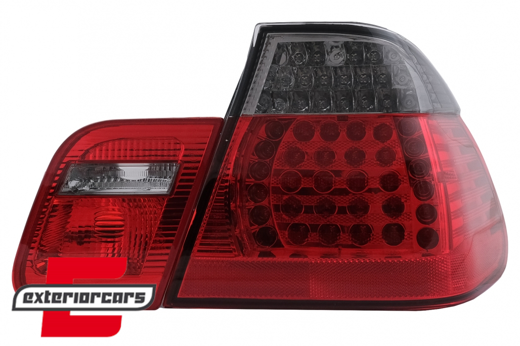 LED stražnja svjetla (crvena/smoke) / BMW serije 3 E46 limuzina (09.2001-2005) - Slika 9
