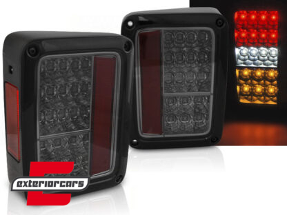 Full LED stražnja svjetla (smoke) / Jeep Wrangler JK (2007-2017)