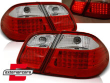 LED stražnja svjetla (crvena/kristal) / Mercedes CLK W208 (1997-2002)