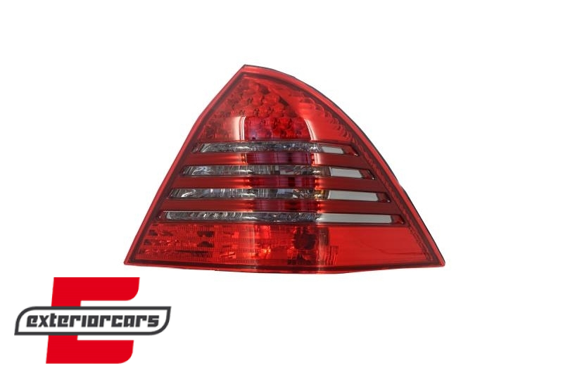 LED stražnja svjetla (crvena/smoke) / Mercedes C-klasa W203 (2000-2004) limuzina - Slika 3