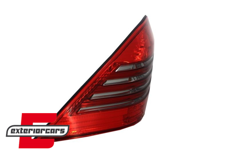 LED stražnja svjetla (crvena/smoke) / Mercedes C-klasa W203 (2000-2004) limuzina - Slika 4