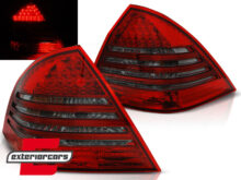 LED stražnja svjetla (crvena/smoke) / Mercedes C-klasa W203 (2000-2004) limuzina