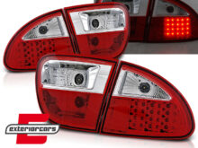 LED stražnja svjetla (crvena/kristal) / Seat Leon (1999-2004)