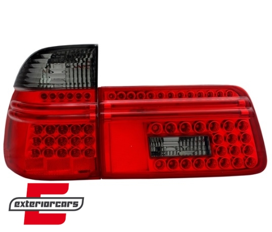 LED stražnja svjetla (crvena/smoke) / BMW serije 5 E39 (1997-08.2000) karavan - Slika 3