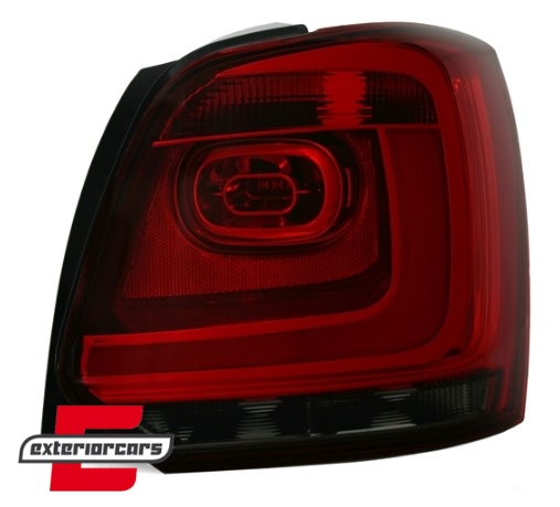 LED stražnja svjetla LightBar (crvena/smoke) / Volkswagen Polo (2009-2014) - Slika 4