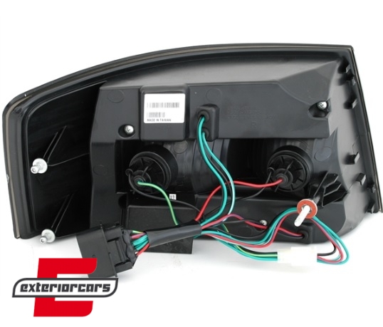 LED stražnja svjetla LedBar dizajn (crvena/kristal) / Audi A6 C6 4F limuzina (2004-07.2008) - Slika 5
