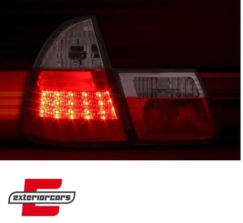 LED stražnja svjetla (crvena/kristal) / BMW serije 3 E46 karavan (1999-2005) - Slika 4