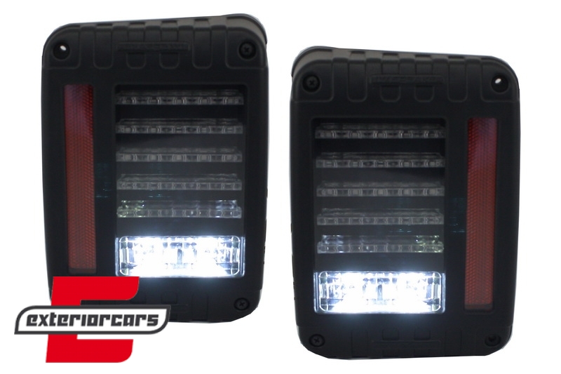 Full LED stražnja svjetla (smoke) / Jeep Wrangler JK (2007-2017) - Slika 11