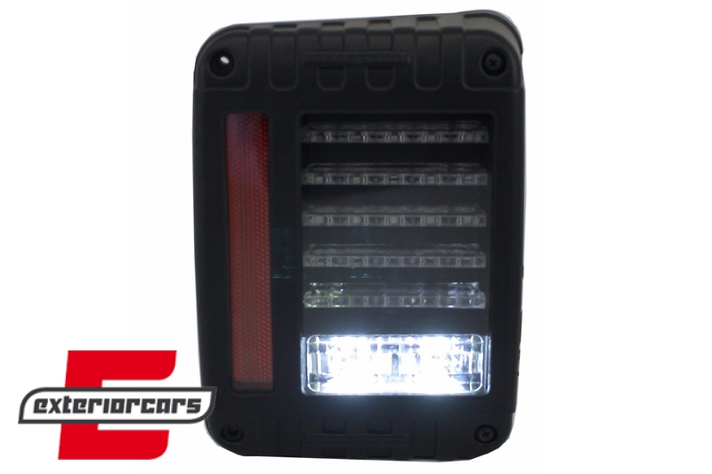 Full LED stražnja svjetla (smoke) / Jeep Wrangler JK (2007-2017) - Slika 13