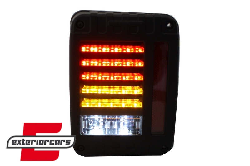 Full LED stražnja svjetla (smoke) / Jeep Wrangler JK (2007-2017) - Slika 4
