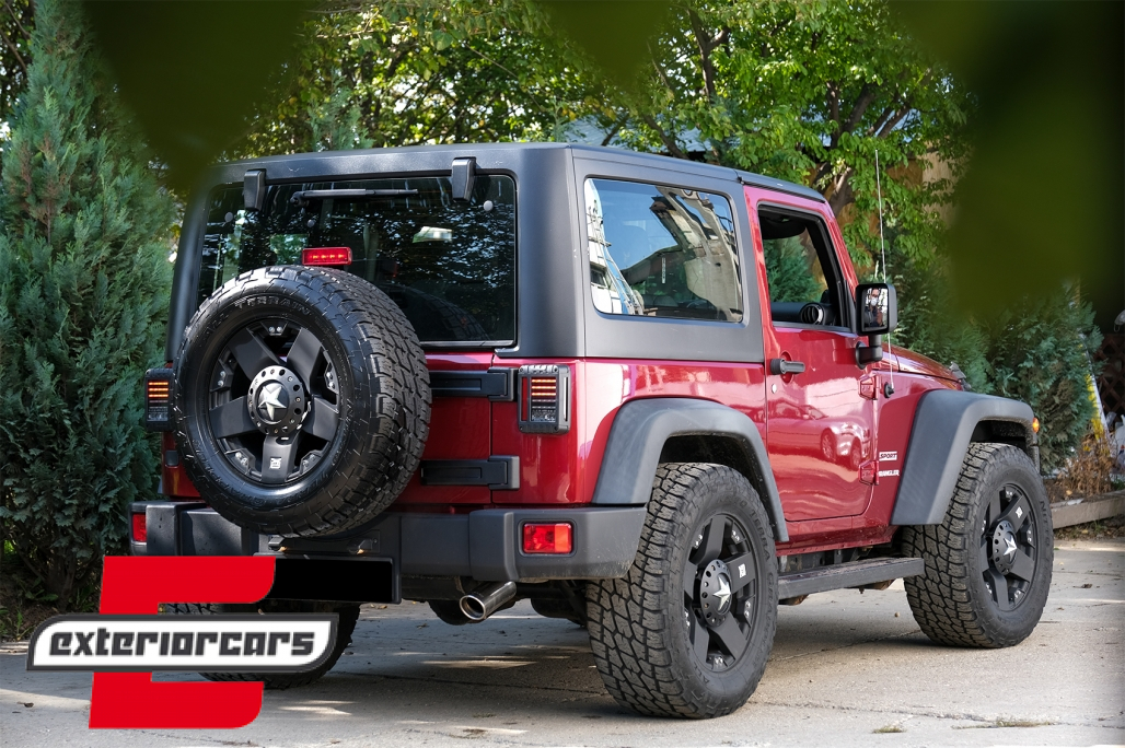 Full LED stražnja svjetla (smoke) / Jeep Wrangler JK (2007-2017) - Slika 25