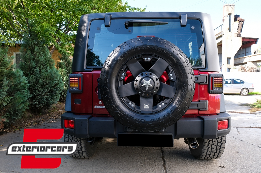 Full LED stražnja svjetla (smoke) / Jeep Wrangler JK (2007-2017) - Slika 27