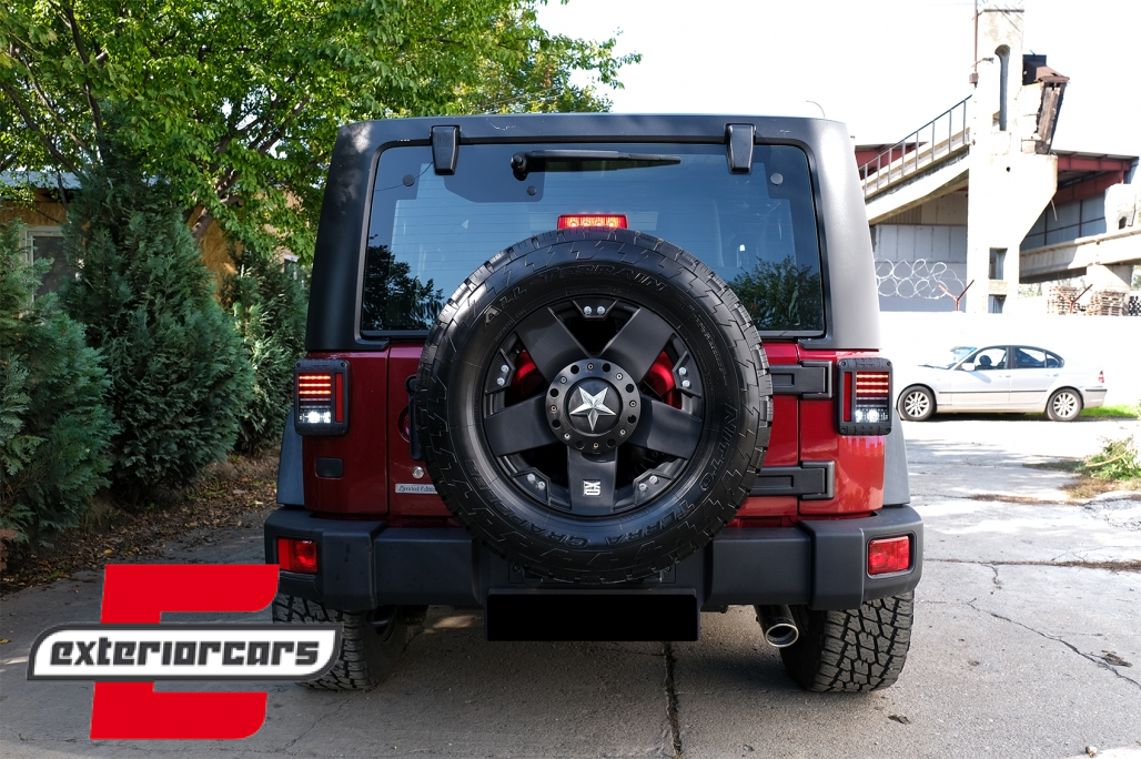 Full LED stražnja svjetla (smoke) / Jeep Wrangler JK (2007-2017) - Slika 28