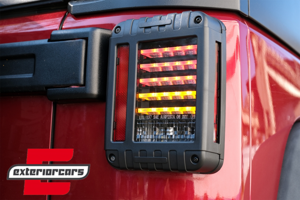 Full LED stražnja svjetla (smoke) / Jeep Wrangler JK (2007-2017) - Slika 29
