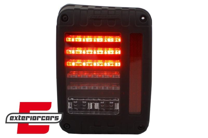 Full LED stražnja svjetla (smoke) / Jeep Wrangler JK (2007-2017) - Slika 6