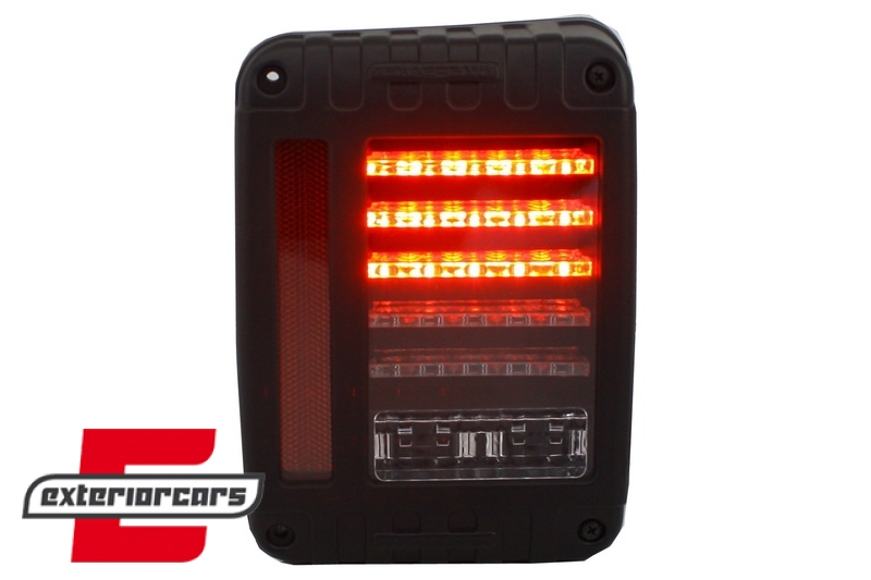 Full LED stražnja svjetla (smoke) / Jeep Wrangler JK (2007-2017) - Slika 7