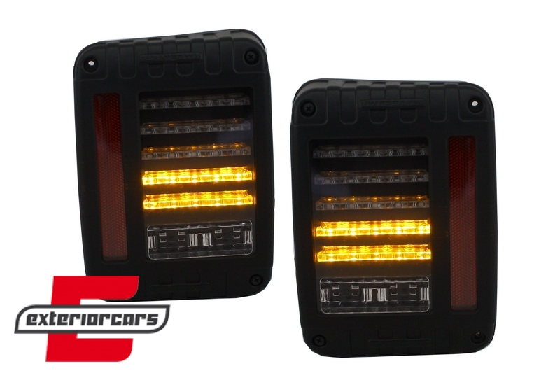 Full LED stražnja svjetla (smoke) / Jeep Wrangler JK (2007-2017) - Slika 8
