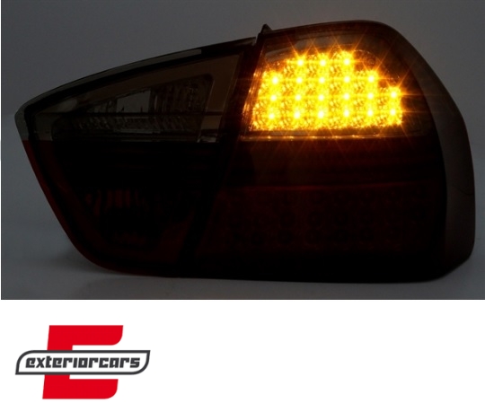 LED stražnja svjetla (crvena/smoke) / BMW serije 3 E90 limuzina (2005-2008) - Slika 3