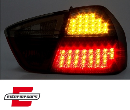 LED stražnja svjetla (crvena/smoke) / BMW serije 3 E90 limuzina (2005-2008) - Slika 4