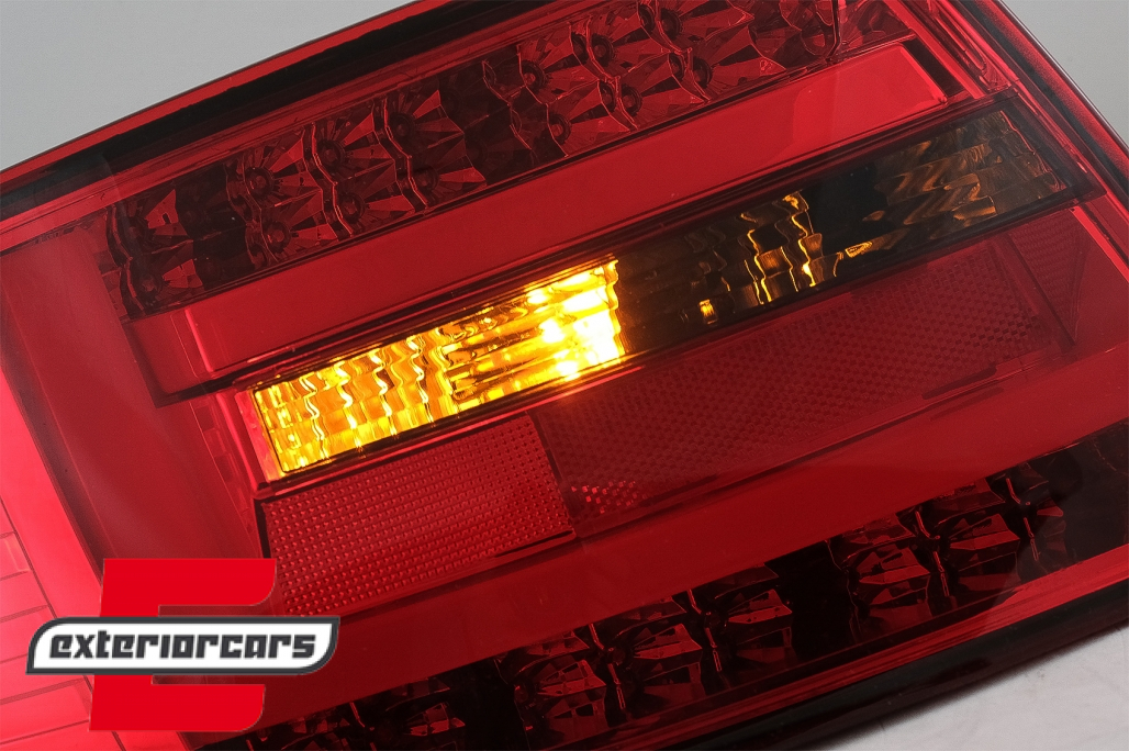 LED stražnja svjetla LedBar dizajn (crvena/smoke) / Audi A6 C6 4F limuzina (2004-07.2008) - Slika 11