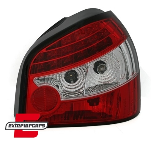 LED stražnja svjetla (crvena/kristal) / Audi A3 (1996-08.2000) Hatchback 3V 5V - Slika 2