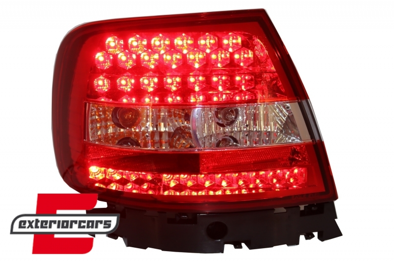 LED stražnja svjetla (crvena/kristal) / Audi A4 B5 (1994-09.2000) limuzina - Slika 7