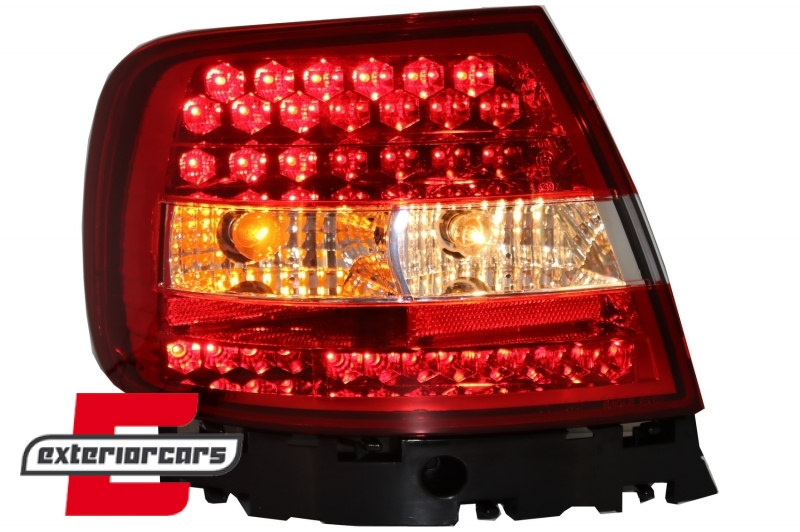 LED stražnja svjetla (crvena/kristal) / Audi A4 B5 (1994-09.2000) limuzina - Slika 10