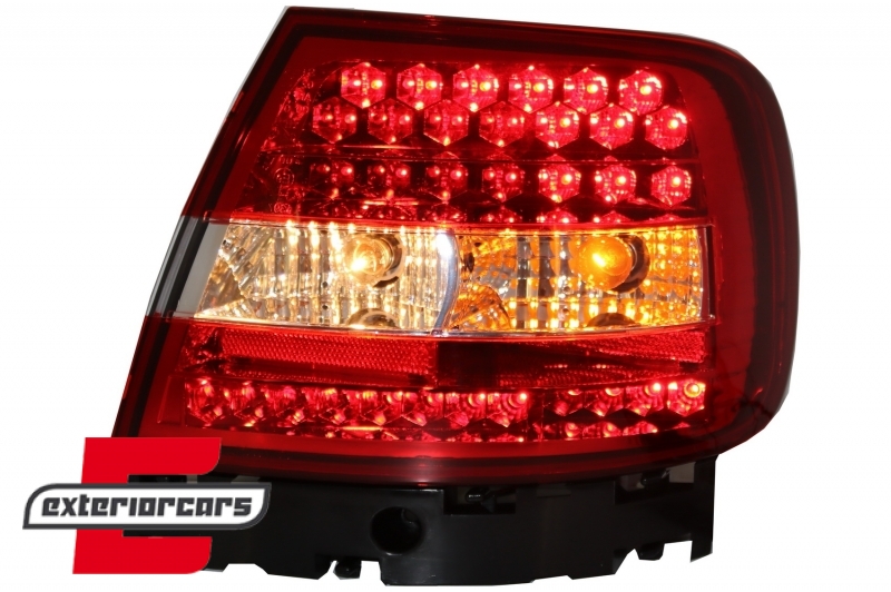 LED stražnja svjetla (crvena/kristal) / Audi A4 B5 (1994-09.2000) limuzina - Slika 11
