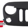 Prednja maska Angry Birds dizajn (mat crna) / JEEP Wrangler Rubicon JK (2007-2017) - Slika 2